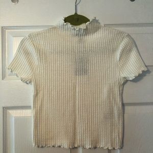 [forever 21] mock neck shirt
